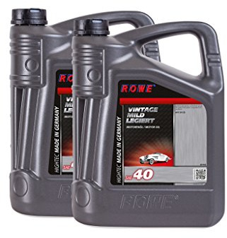 10L 10 Liter ROWE Motoröl Öl VINTAGE Mild Legiert SAE 40 Oldtimer Einbereichsöl