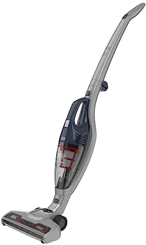 Black+Decker SVB520JW-QW - Aspirador de escoba 2en1 18V 2Ah. Se mantiene de pie. Boquilla extensible y cepillo.