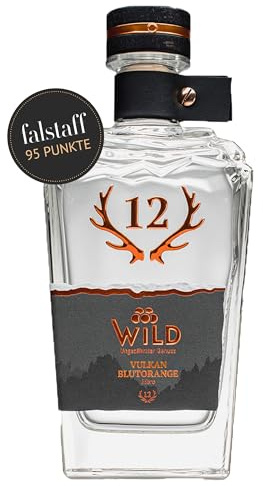 Brennerei Wild, Edelbrand Vulkan Blutorange Moro, 42% Vol. | Bitter-Süße Blutorange, Erfrischend-Saftig & Säuerlich, Premium Qualität, Made in Germany
