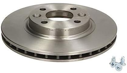 Jeu de 2 disques de frein BOSCH Set0 986 479 A86 Essieu avant ventil 258 mm