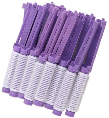 Perm Rod, 20Pcs Hair Rollers Curler Small Professional Hair Curling Styling Hairdressing Tool Kit Root Perming Rods for Short Hair, Long Hair ()