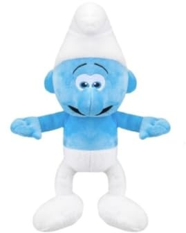 Grupo Moya Plüschfigur Schlümpfe, 32 cm, gefüllt und außen aus 100 % recyceltem Material, geeignet für alle Altersgruppen (Schlumpf)
