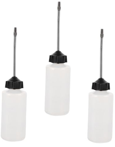 DIYEAH 3sets Quality Plastic Sewing Machine Oiler Industrial Oiling Can Empty Oil Bottle for Engine Oil 3pcs*3