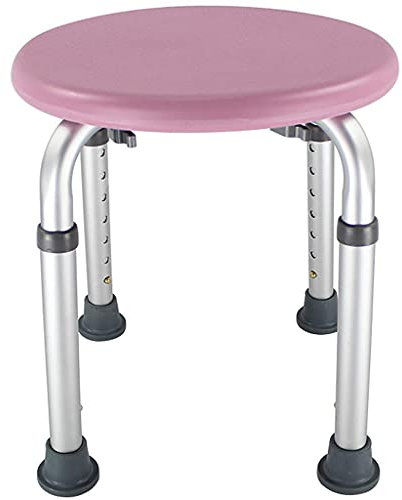 Chaise de Douche, Tabouret de Bain, Tabouret de Douche avec siège rembourré, pour la sécurité et la stabilité, Chaise élévatrice de Baignoire pour Personnes âgées et Personnes âgées, C (C)