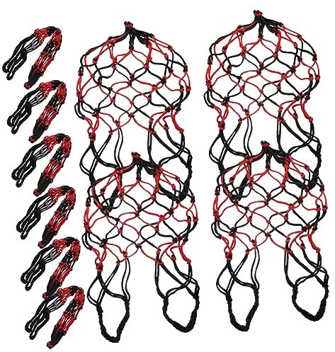 PRETYZOOM Panier Suspendu en Macramé pour Fruits Panier de Rangement Décoratif Accessoire pour La Maison Pièces Noires