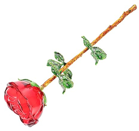 COLLBATH Rose Artificiali Decorative Fiori Stilizzati Realistici Ornamenti Fai Da Te Rose Finte Composizione Floreale Decorazione Casa Ufficio Senza Annaffiatura