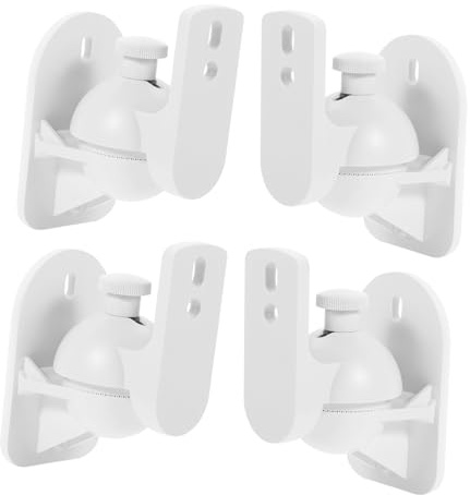 Angoily Supports De Montage pour Enceintes Support Mural pour Moniteur De Support Mural pour Enceintes pour Un Son Surround Immersif