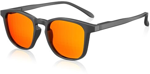 SURFOU Lunettes Anti Lumiere Bleue Ordinateur, Lunette Pour Ecran Blocking, Gaming Anti-lumière, Lumière Protection Gamer Blue Light Glasses Lentille Femme Avec Homme