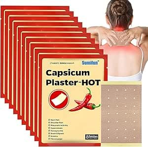 Thermo Cerotti Termici Autoriscaldanti, 80 Pezzi Thermo Relax Cerotti per Dolori Muscolari ed Articolari, Fonte di Calore di Origine Naturale, Cerotti Schiena, Collo e Spalle