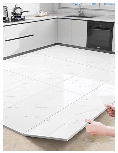 Panneaux muraux et carreaux de sol, revêtements adhésifs en vinyle marbré pour salle de bain et décoration d'intérieur