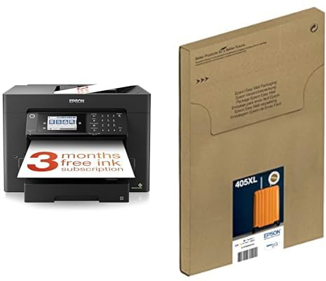 Epson Workforce WF-7840DTWF Plus zusätzliches XL-Multipack