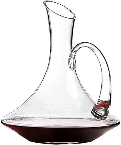 GAOAZHEN Carafe à Whisky, Carafe à vin, Carafe à vin - Verre en Cristal soufflé à la Main, Carafe à vin Rouge, Cadeaux pour Le vin