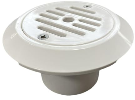 Gralara Cubierta de Drenaje para Piscina, Universal, Redonda, Confiable, para Desagüe de Piscina.