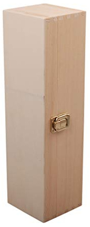 SESCO Geschenkverpackung für 1 Weinflasche Größe 10x9,7x35,5cm