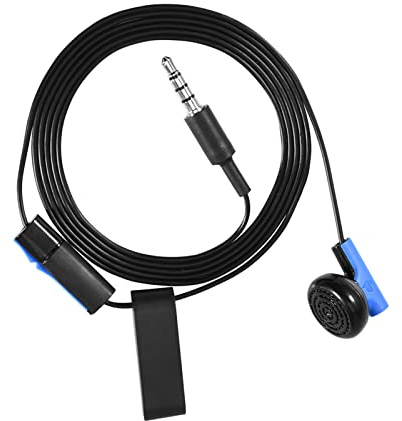 Lazmin Gaming-Ohrhörer, 3,5-mm-Mono-Gaming-In-Ear-Kopfhörer mit Mikrofon, passend für -Controller