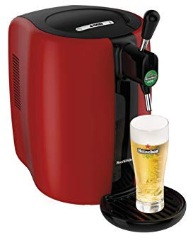 Seb Beertender Tireuse à Bière Machine à Bière Pression Fut 5L Indicateur Température Rouge 70 W VB310510