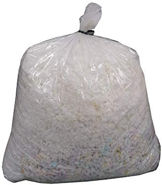 Chilly Pilley Skumflingor Fyllningsmaterial Fyllnadsfyllning Kudde Fyllning Leksak Skumskumflingor För Kuddstoppning Polyester Ihåliga Fiberbollar (5 Kg)