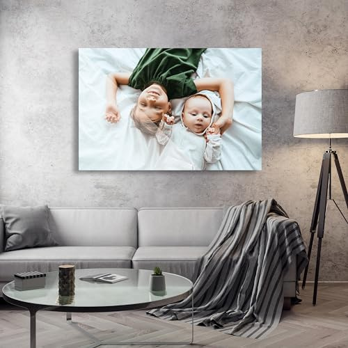 FLYERALARM Acryl Wandbild mit eigenem Foto (100cm x 70cm) auf Acrylglas Platte I Personalisiertes Glas-Bild mit Wunschmotiv I Geschenk