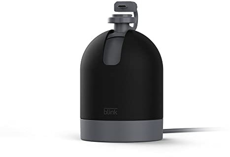 Blink Mini Pan-Tilt Mount | Bewegliche Halterung für die smarte Plug-in-Mini-Sicherheitskamera für den Innenbereich (schwarz)