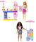 Barbie Coffret Promenade en Bord De Mer avec 2 Poupées Brooklyn Et Malibu, Chiot, Stand De Nourriture, Kiosque Et Plus De 30 Accessoires, Jouet Enfant, A Partir De 3 Ans, HNK99