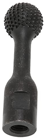 Power-Kugelschleifer-Aufsatz, Pomsare-Kugelfräser mit 5, 8, 11 Gewindegängen, Kugelfeilengrat aus Legiertem Stahl, Holzpolierbohrer, Schleifkopf für Winkelschleifer (30mm)