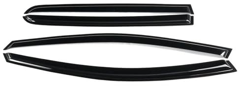 DZSQOMHGD Windabweiser Für VW Für Golf 7. Generation Für MK7 MK7.5 2013-2020 4 STÜCKE Autofenster Wind Getönte Fensterblenden Entlüftungsdeflektoren Windabweiser Seitenfenster