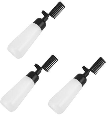 PACKOVE Hair Dye Comb Bottle Mist Sprayer Oil Hair Applicator Root Comb Applicator Bottle Scalp Treatment Essential