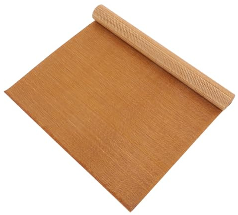 Hohopeti Tapete de Bambú Cortable para Mesa de Té Estilo Rústico