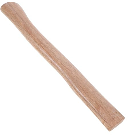 LALAFINA Wooden Axe Handle Replacement 40cm Hickory Wood Sturdy Gardening Tool Handle Suitable for Landscaping and Outdoor Use