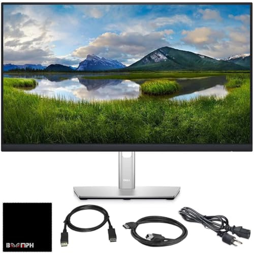 Getue dell P2719H 27 16:9 IPS Monitor with Display Port Cable And USB 3.0 Cable Monitor Bundle