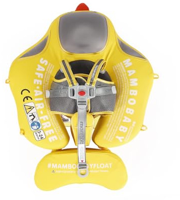 HECCEI Schwimmring Baby, Mambobaby Schwimmreifen Nicht Aufblasbar Schwimmhilfe Baby Robust Weich Wasserdicht Schwimmtrainer für Kinder 3 Monate bis 24 Monate