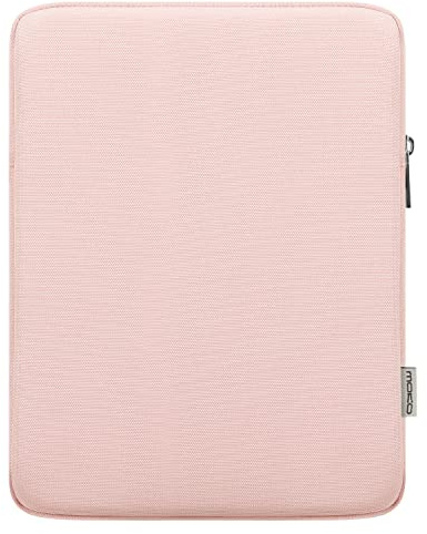 MoKo 9-11 Pouces Tablette Housse Sac de Transport pour New 11 iPad Air M3, iPad A16 2025, iPad Pro 11 M4, Air 5/4/3, iPad 10/9/8th Gen, Tab S8/S9 11, Bébé Rose