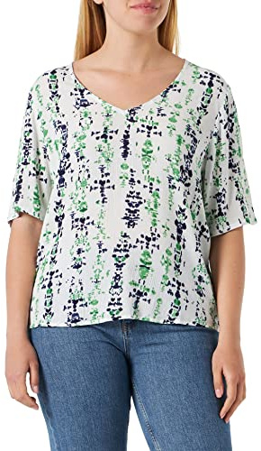 ICHI Dam IHMARRAKECH AOP SS9 blus, 201968/Greenbriar etniskt tryck, L, 201968/Greenbriar etniskt tryck, L