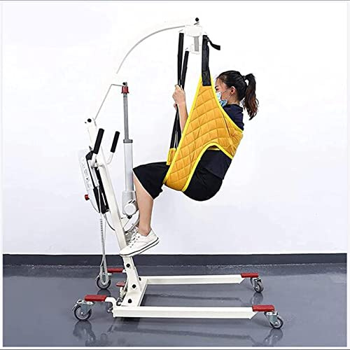 Toileting Hoist Sling, Paralyzed Patient Assists To Get Up The Toilet Nursing Transfer Belt Lift Machine Sling