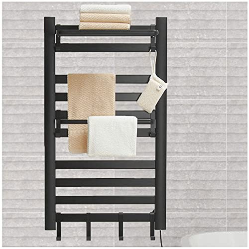 VVLXRIC Porta Salviette Elettrico Bagno, Intelligente con Timer Termosifone Scalda Asciugamani, Portasciugamani Elettrico,960x485mm