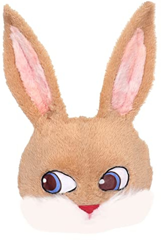 Gogogmee Hasenmaske Für Erwachsene Osterhasen Kostüm Maskerade Accessoire Für Fasching Karneval Und Ostern Party 12X8 Zoll Leicht Und Sicher
