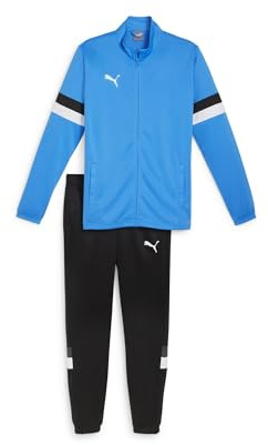 PUMA Herren Teamrise Trainingsanzug, Ignite Blue-Puma Schwarz, L EU