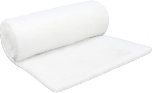 Apragaz 1 PCS Christmas Snow Blanket Roll, 15.7 x 59 Inch Fake Snow Blanket for Christmas Village, Mantel, Winter Wonderland Party Artificial Snow Blankets