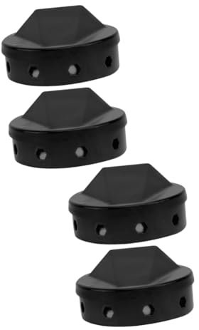 SEWOART Lot de 2 Boîtes à Fumer Rondes pour Barbecue Couvercle à Ouverture Facile Et Trou de Fumage en Acier Inoxydable 2 Pièces