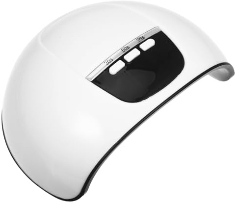 UV Nagellampe 36w mit Usb, Infrarotsensor und Timer, Weiß | Bogenform aus Kunststoff, 12 Lampenperlen mit Doppellichtquelle, für Heimstudio und Nagelstudio