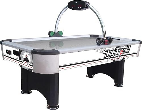 Charlsten Airhockey Tisch Typhoon mit Metallspielfeld