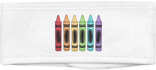 'Rainbow Crayons' Beauty Head Band/Hair Band (HB00037311)