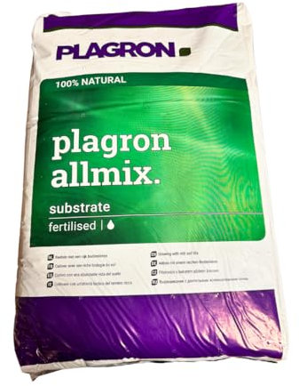 PLAGRON Allmix 50L – Hochwertige Bio-Erde für Pflanzen | Universelle Anzuchterde & Blumenerde mit Nährstoffen | Perfekt für Indoor & Outdoor – SomosTrade