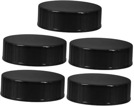 iplusmile Lot De 5 Bouchons à Vis En Plastique 38-400 En Phénolique, Étanchéité Renforcée, Compatibles Bouteilles De Bière, Conservations Boissons Fraîches, Remplacements Fiables