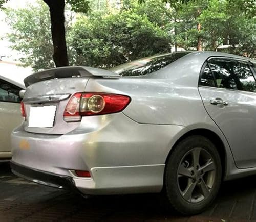Coche Alerón Trasero para Toyota Corolla 2006-2010 2011 2012 2013,Alerón de Techo Trasero Spoiler Accesorios Coche