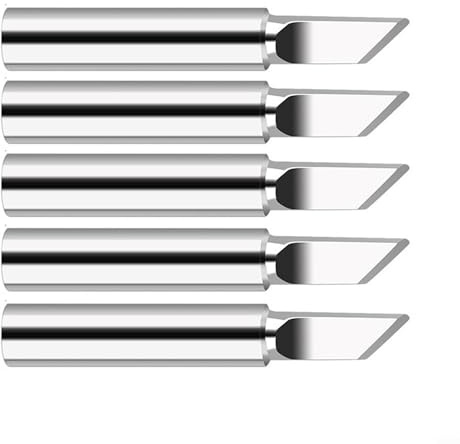 Lot de 5 pointes de fer à souder en cuivre 900M-T pour soudage électronique, compatibles avec les stations de soudure de la série 900M, température (900M-T-K)