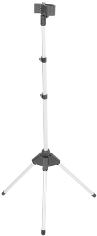 ELAYARD Haartrocknerhalter mit Stativ aus Aluminiumlegierung und Kunststoff Zusammenklappbar für Badezimmer und Salon Stabiler Stand