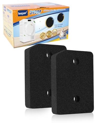 KEEPOW 2 Filters for Miele T1 Dryer 9164761 | Reusable, Washable, 2-Layer Filtration, Efficient Cleaning, Tumble Dryer Filter for Miele T1, Easy Fit, Durable, 207×157×30mm