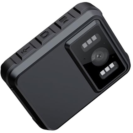 Fotocamera indossabile 1080P con batteria da 10 ore e migliorata per registrazioni estese Fotocamera digitale compatta