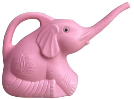 SiaBiced Regadera Regadera Práctica para Riego Regadera Animal con Largo Regadera Apta para Diseño Original de Fácil D, Rosa